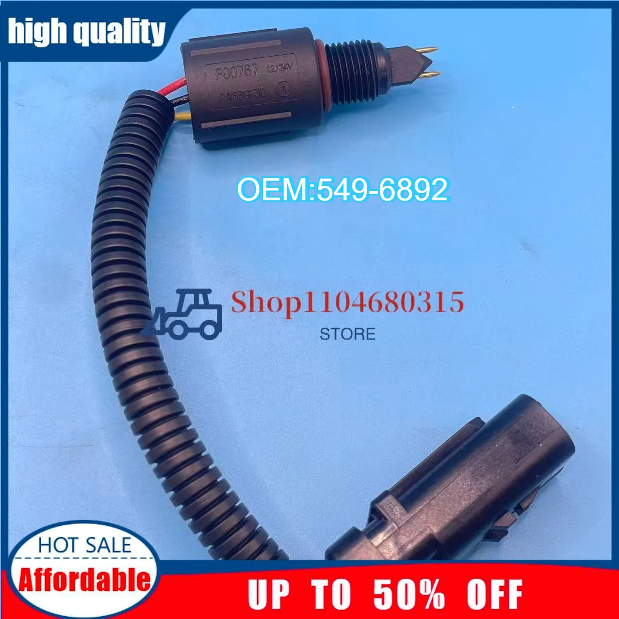 Sensor 549-6892 5496892 Excavator Level for E320GC Oil-water Separation Sensor