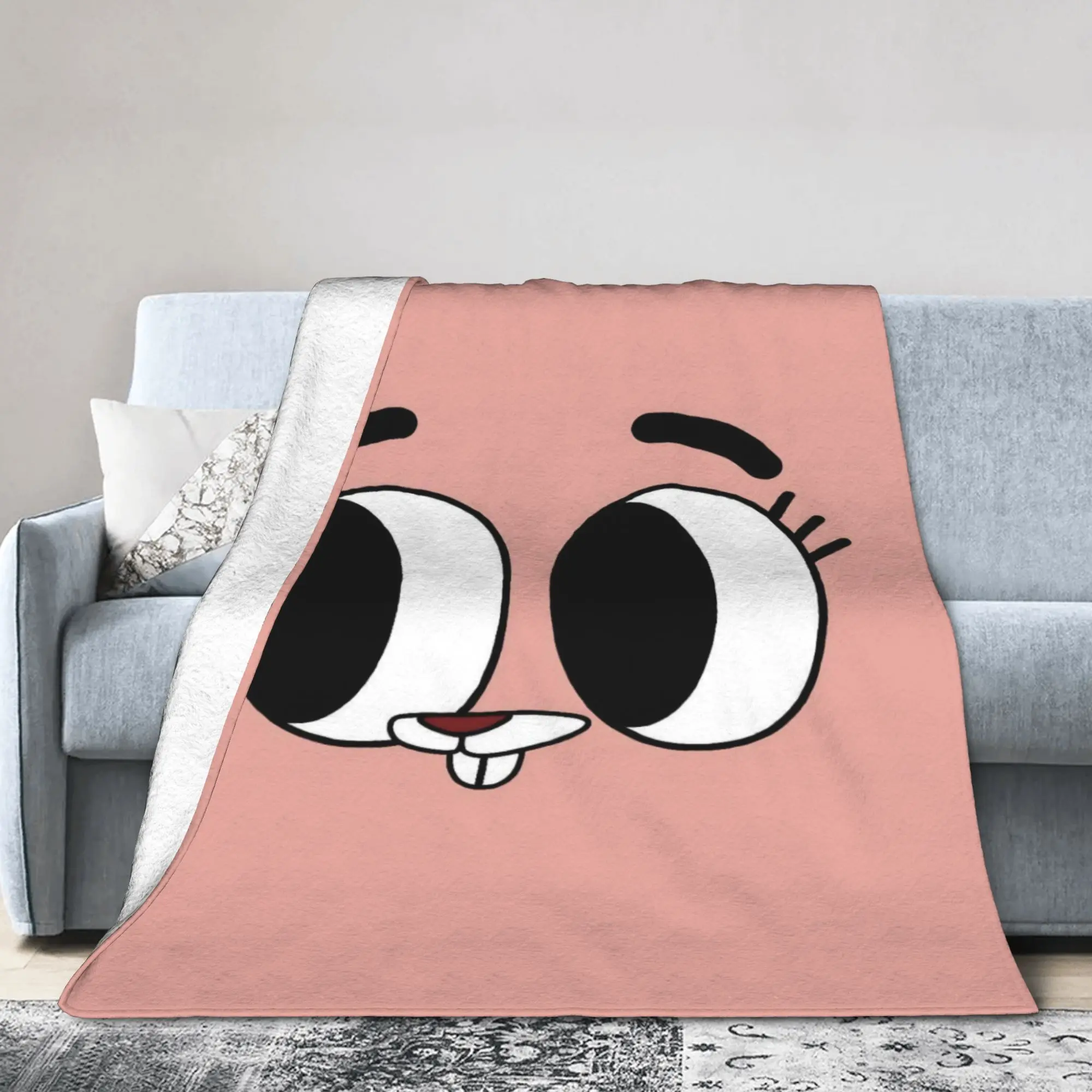Anaise Blanket Velvet Textile Decor Amazing World Of Gum Ball Multi-function Super Warm Throw Blankets for Bed Car Bedspreads