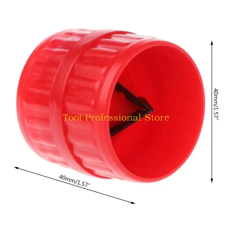 57QF 1/8 "to1 Tube Deburring Reamer Chamfer أداة لأنبوب الألمنيوم النحاسي PVC