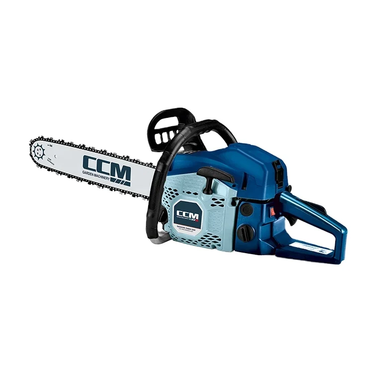 

CCM-4502 Gasoline Chainsaw 2 Stroke Big Power Petrol Chain Saw 45CC Wood Cutter Machine For Garden With Steel Chiansaws