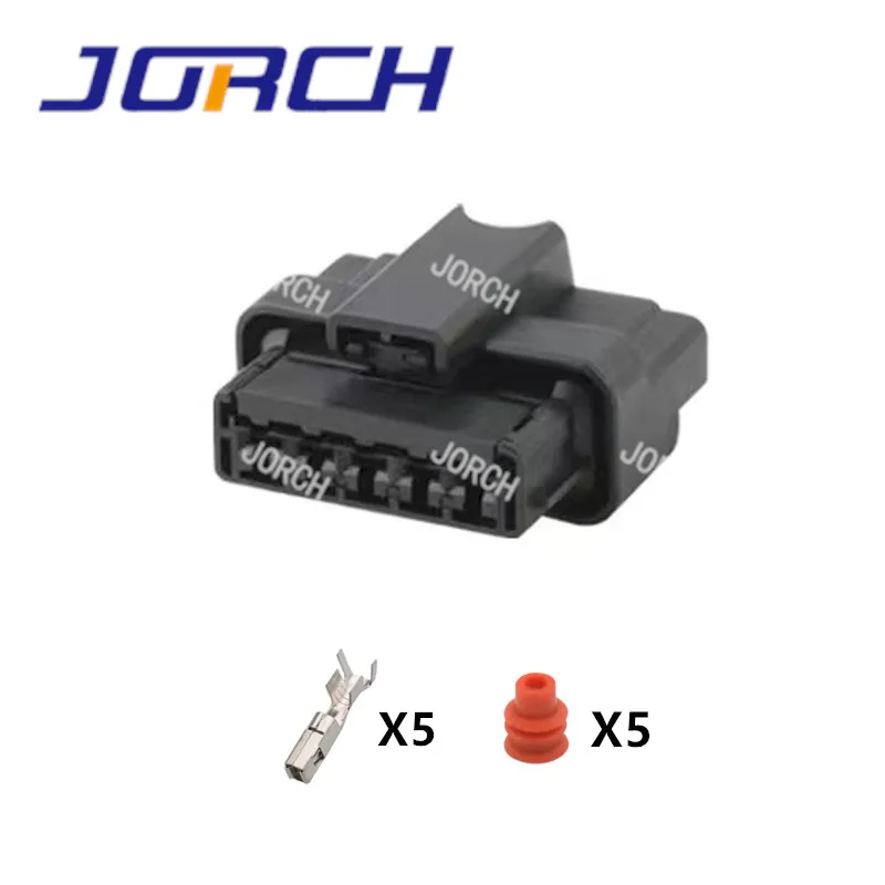 5 Pin 2.8mm Male Female Connector Terminal Plug Connectors Jacket Auto Plug Socket 953600-1 953657-4