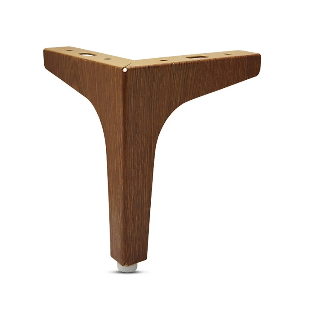 Metal Furniture Legs Replacement Wear-resistant Cabinet Legs Triangle Anti Scratch Cupboard Sofa Chair Feet