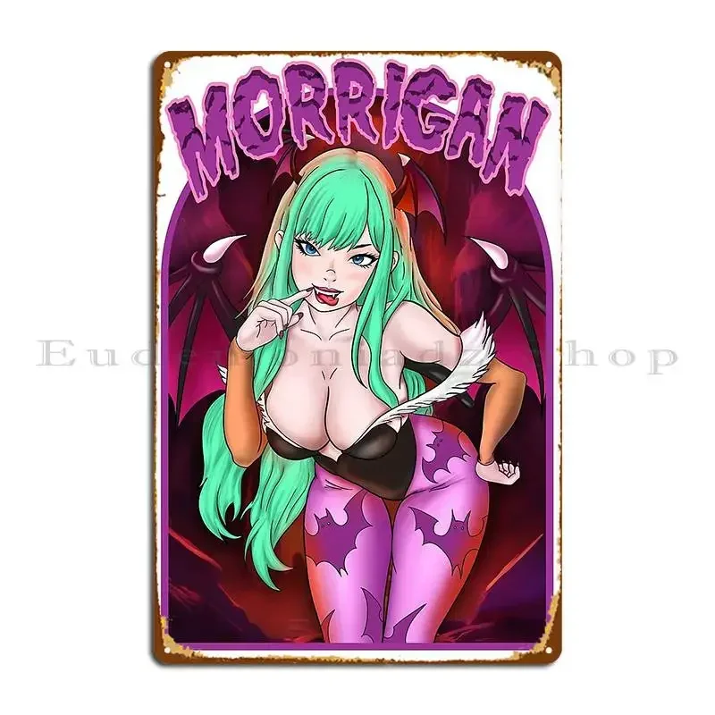 Morrigan Metal Plaque Customize Mural Home Home Retro Tin Sign Poster