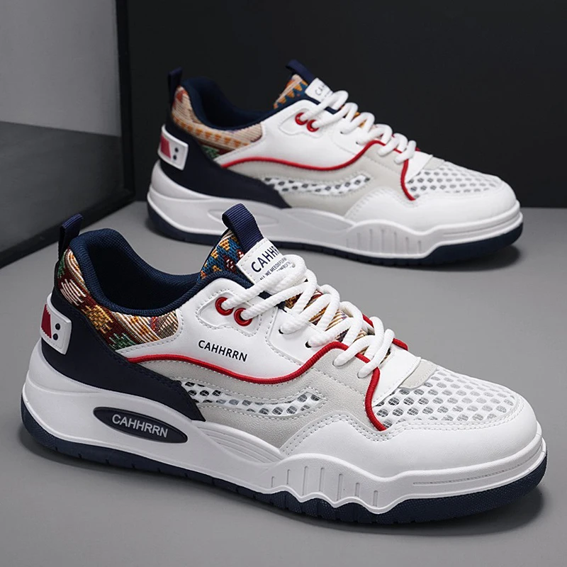 Luxury Men Shoes Cross-border Low-top Sneakers Casual Versatile Commuting Driving Student Sports Shoes Zapatos Altos Hombre