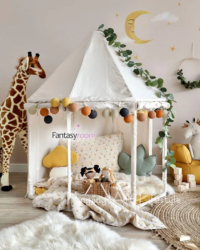 

Ins internet celebrity children's room indoor tent yurt castle house kindergarten boy and girl house game house