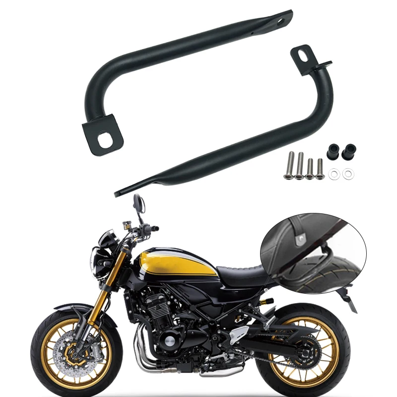 Rear Grab Bars Rear Seat Pillion Passenger Grab Rail Handle For Kawasaki Z900RS Z900 RS Z 900RS 2017-2023 2022 Motorcycle