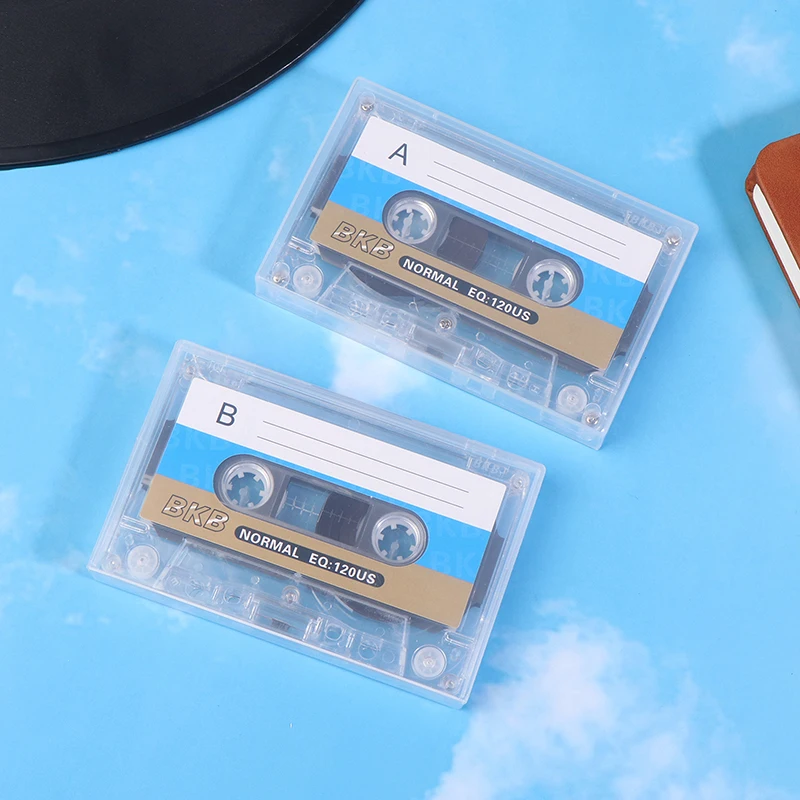 شريط تسجيل صوتي فارغ لمدة 60 دقيقة - كاسيت صوت قابل للتخصيص بنفسك لهدايا أعياد الميلاد والذكرى السنوية، الحفاظ على رقاقة الصوت الرجعية