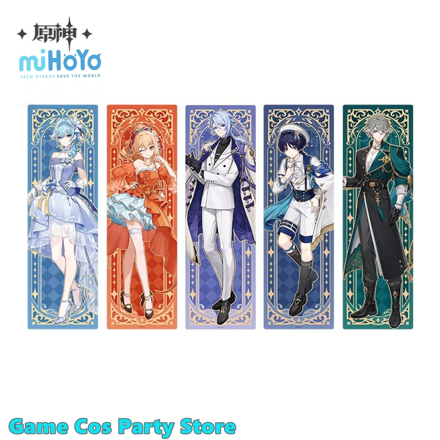 [Genuine] Genshin Impact [RESPLENDENT FEAST] Doujin Pillowcase Wanderer Alhaitham HD Pillow Cover Eula Cosplay Prop 50x160CM