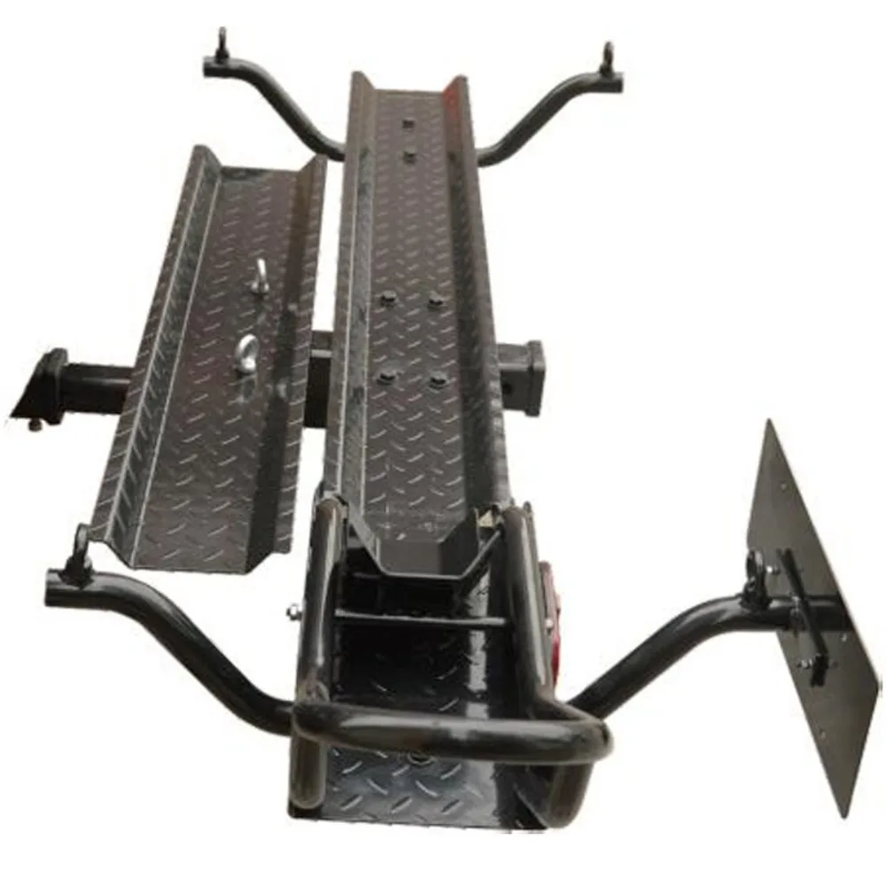 Portable Rear Hitch Motorcycle Rack Heavy Duty Carrier For Off Road Travel And RV Transportation