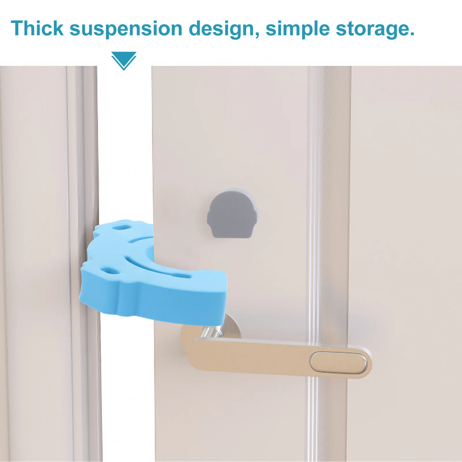 

3Pcs Door Stopper Finger Pinch Guard Baby Safety Protector Home Accessory Creative Latch for Room Cabinet Window