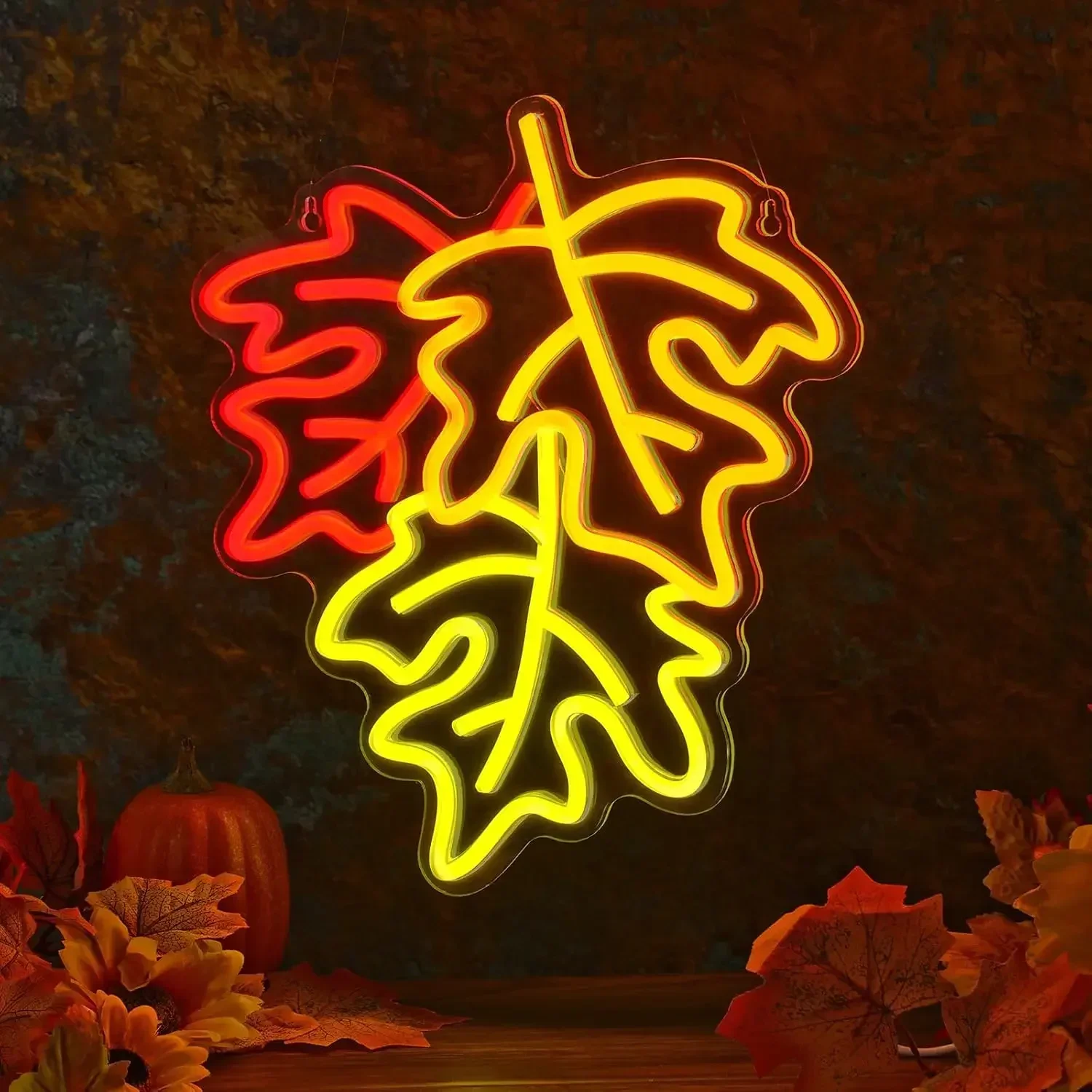 

Maple Neon Sign LED Neon Light Sign Dimmable USB Powered Home Bedroom Room Decor Restaurant Party Game Holiday Gift Home Decor