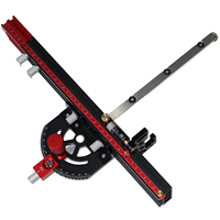 ENJOYWOOD 0-60 Degree Angle Adjustable Miter Gauge & 508mm Precision CNC Backing Fence for Table Saw Woodworking Tool