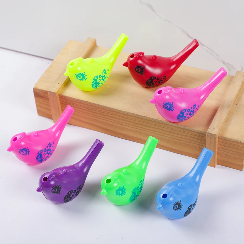 12Pcs Cute Water Bird Whistles Noise Maker Musical Toys for Kid Birthday Party Favors Baby Shower Gifts Goodie Bag Pinata Filler