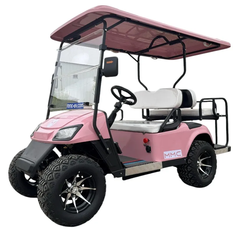 Electric Club Car Golf Cart 4 Wheeler Golf Cart Utility Vehicle 6 Seater Electric Club Car Golf Cart