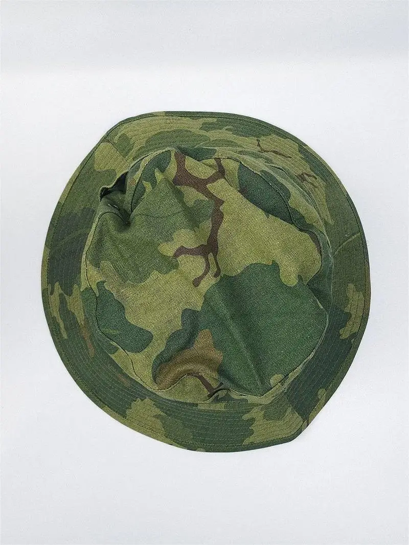 Sombrero de pescador táctico protección solar camuflaje verde - imagen 4