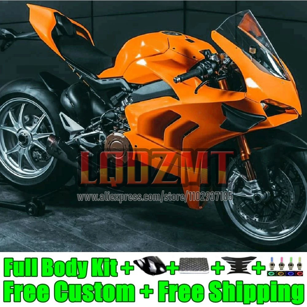 OEM Body 100% Fit For DUCATI Panigale orange stock V 4 V4 S R 32No.59 V4S V4R V4-S V4-R 23 24 V-4S 2023 2024 Injection Fairings