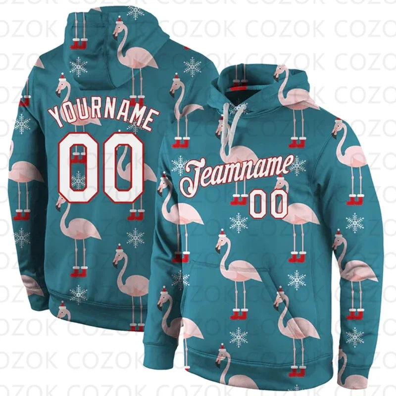 

Customized Hoodie Merry Christmas pattern Color Jersey 3D Printed Unisex Pullovers Hoodie Casual Sweatshirts