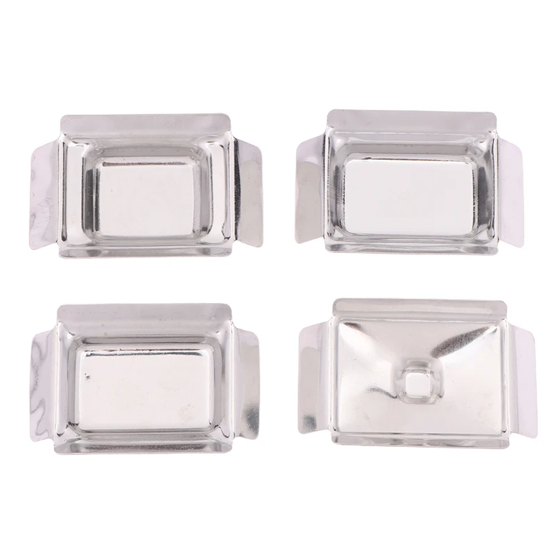 Casetes de incrustación y procesamiento de tejidos de acero inoxidable, molde de Base media 37x24x7mm/7x7x9mm/24x24x9mm/37x24x9mm
