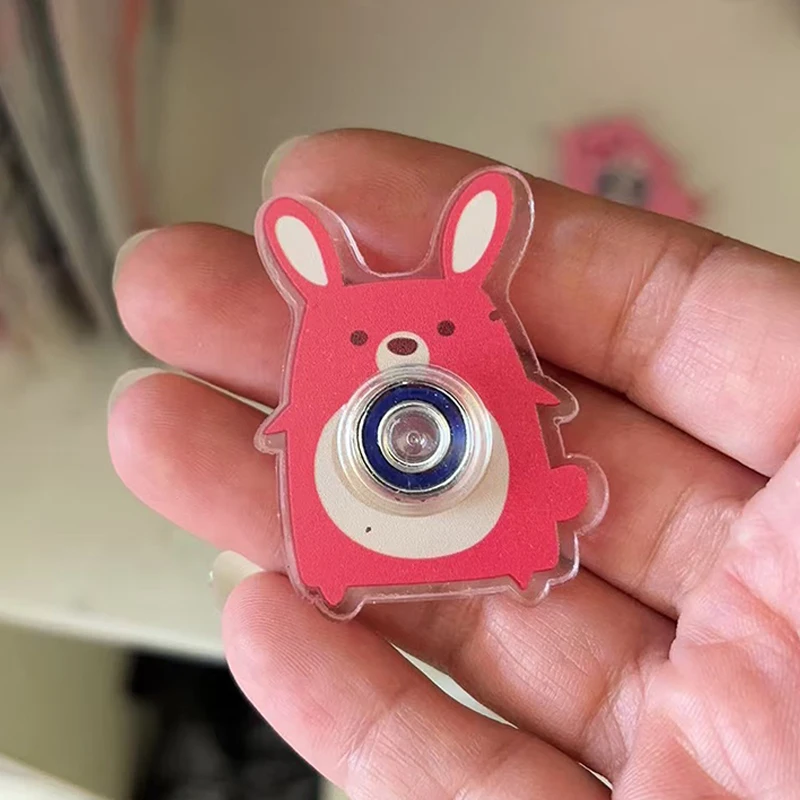 10PCS Cartoon Animal Small Fidget Spinner Party Favors Birthday Gifts Autism Sensory Stress Relief Toys for Kids Boys Girls