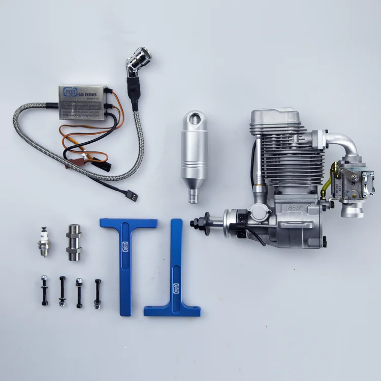 محرك غاز NGH GF30 30cc رباعي الأشواط، أسطوانة واحدة للجناح الثابت والطائرات بدون طيار #3