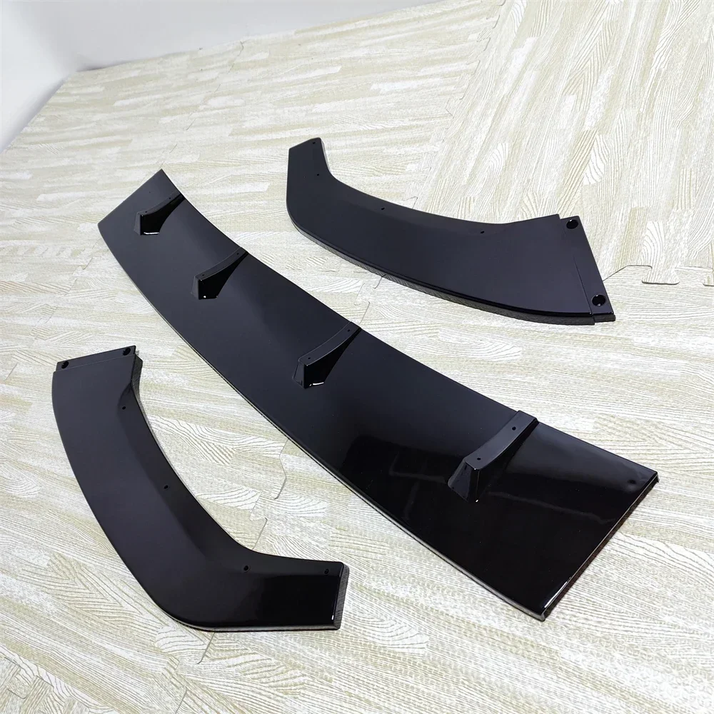 폭스 바겐 골프 7 7.5 MK7 MK7.5 GTI GTD R Rline 2013-2020 자동차 앞 범퍼 립 스포일러 스플리터 디퓨저 프로텍터 바디 키트 튜닝 썸네일 5