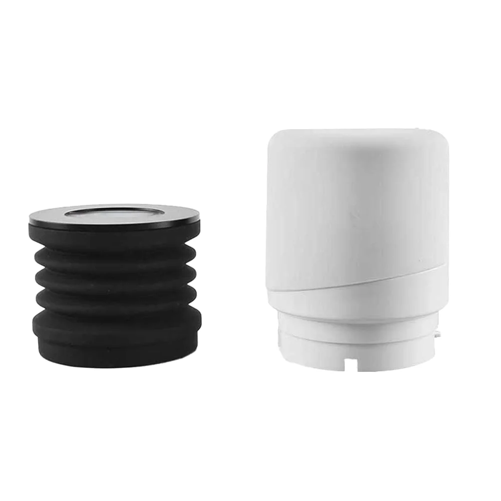 

Replacement For Hopper and Grounds Bin for Baratza For Forte Grinder Plastic Parts Set Size 9.3 cm by 6.5 cm White Black