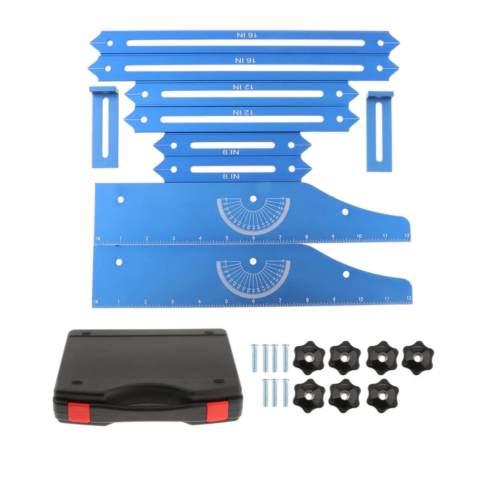 Stair Tread Template Tool High Performance, Marking Measuring Tool, Professional, Stair Measuring Tool Jig, for Stair Treads