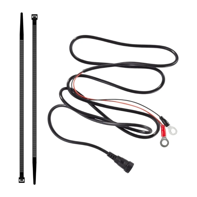 Y4UA Multipurpose Quick Electrical Cable For Motorcycle Snow Bike Helmet Heating Systems And Outdoor Sports Equipment