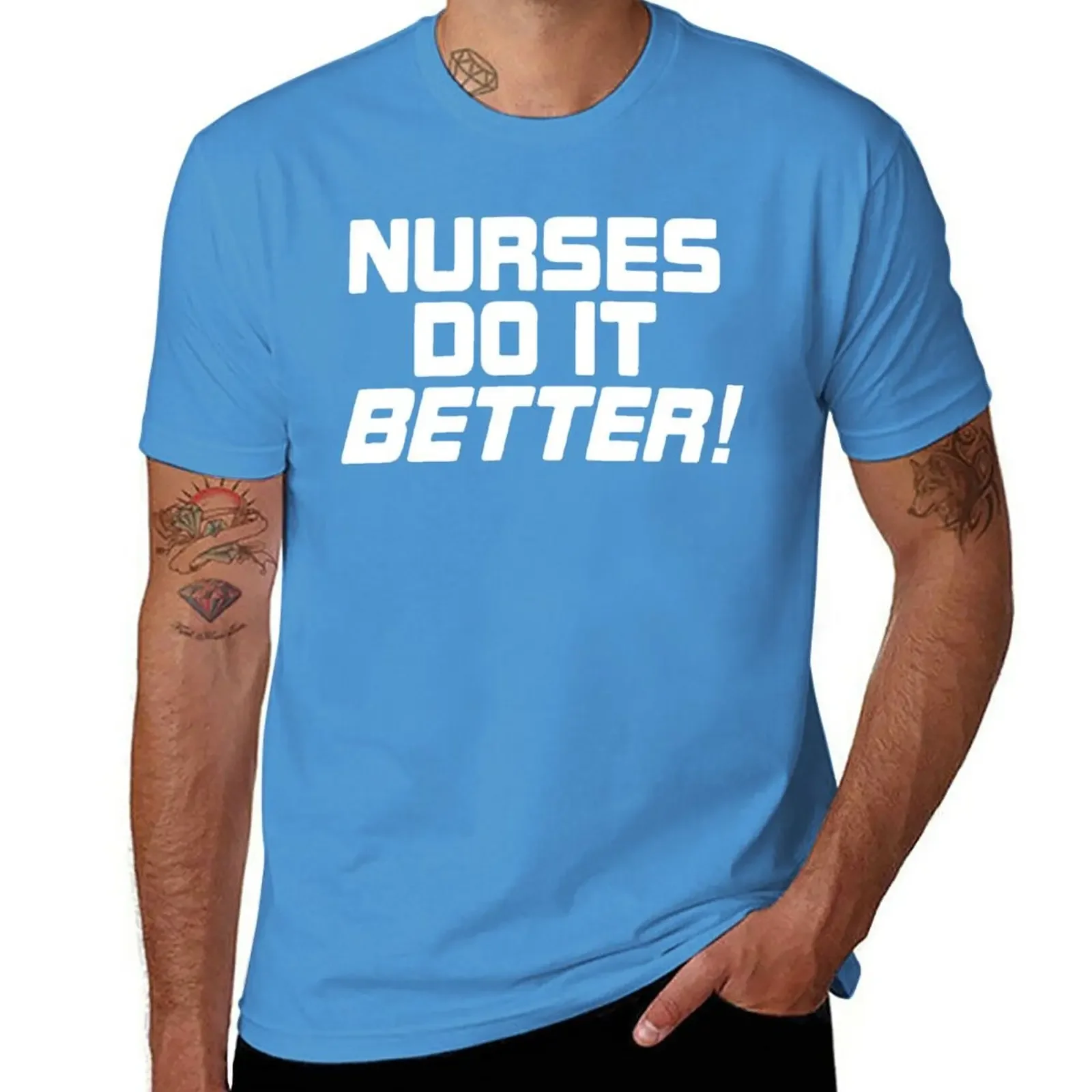 New Nurses Do It Better! Robert Plant Inspired T-Shirt aesthetic clothes t shirts for men