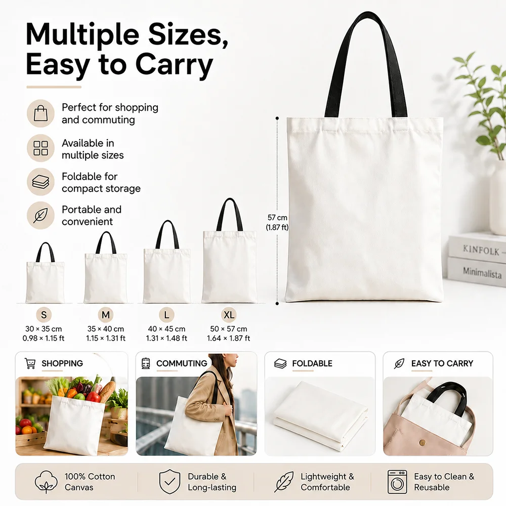 Modemarke G-GAP Aufbewahrungstaschen Canvas-Tasche, geeignet für Arbeit, Schule und tägliche Pendelfahrten, wiederverwendbare Einkaufstasche. – Detail 2