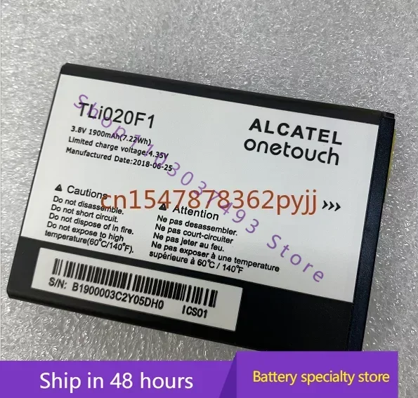 

Для Alcatel J720t J726t J728t Tli020f1/флип-аккумулятор