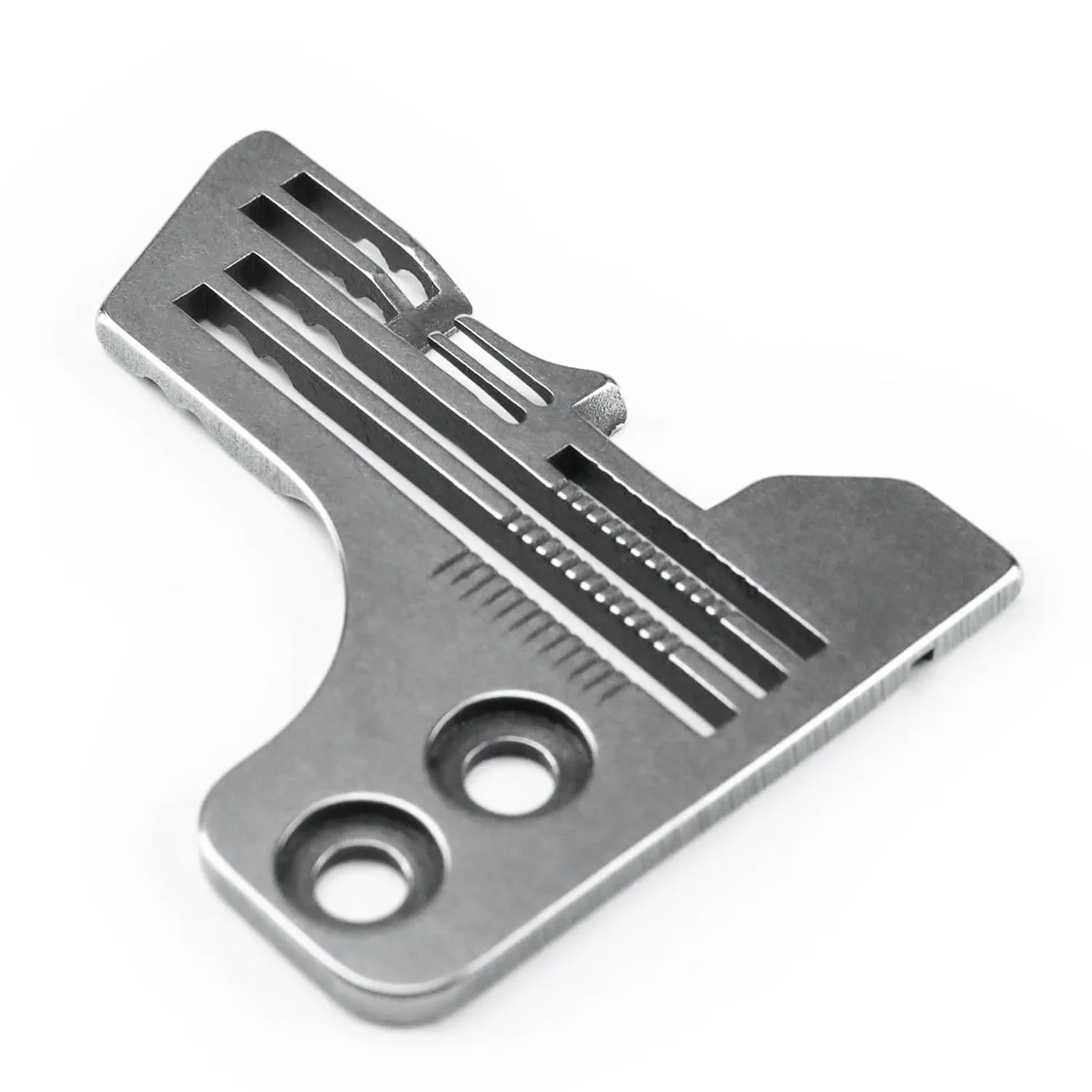2052430001-X Throat Plate Fits Pegasus M800, M900 (4 Thread) Overlock Sewing Machines Needle Plate Special For Thin Fabric