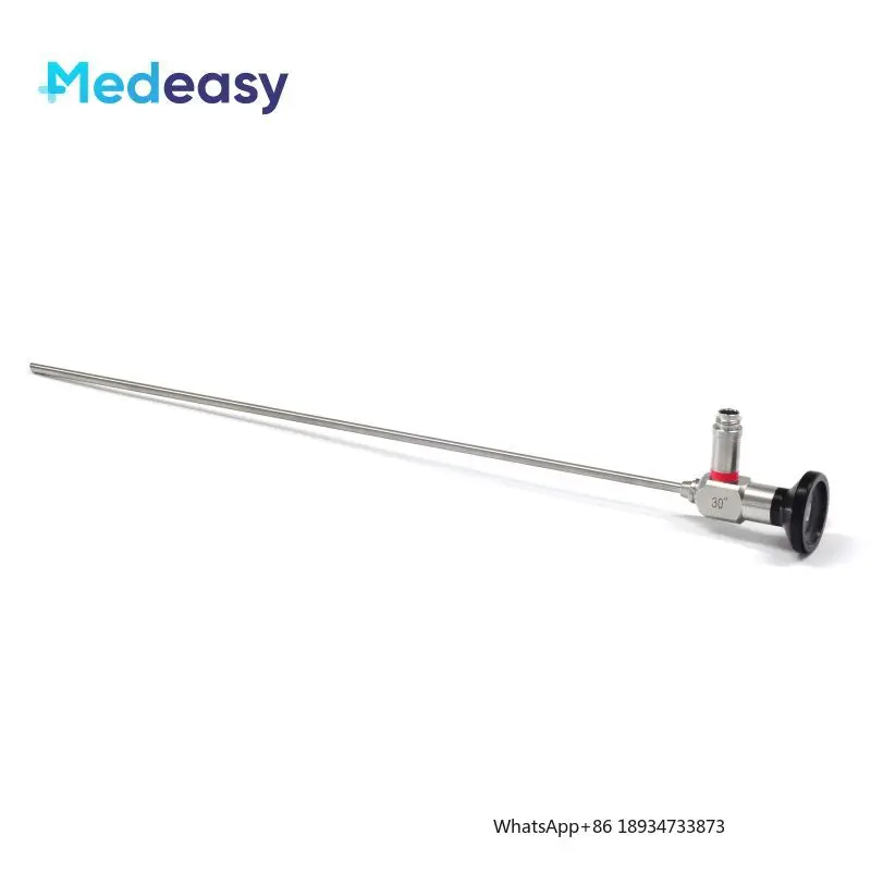 Urology endoscope with working elements double channels, urology cystoscope 30 degree 4*302mm