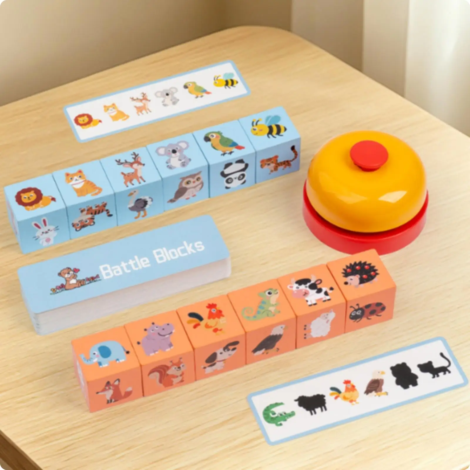 Kids Wooden Puzzle Sorting and Matching Game Educational Toy for Development Pattern Recognition Activity