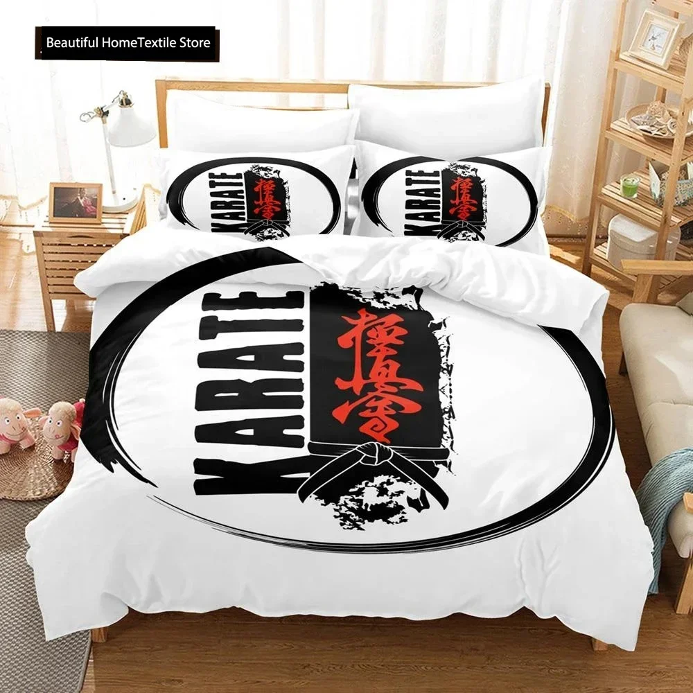 Kyokushin Karate 3D NEW Duvet Cover Pillowcase Bedding Set Adult Boy Girl Bedroom Decoration Children Single Double Large