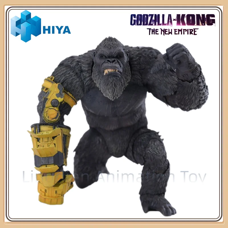 Haiya 100% Original Godzilla Vs. Kong 2: Rise of An Empire King Kong Mechanical Gloves Movable Monster Model Figure Toy Gift