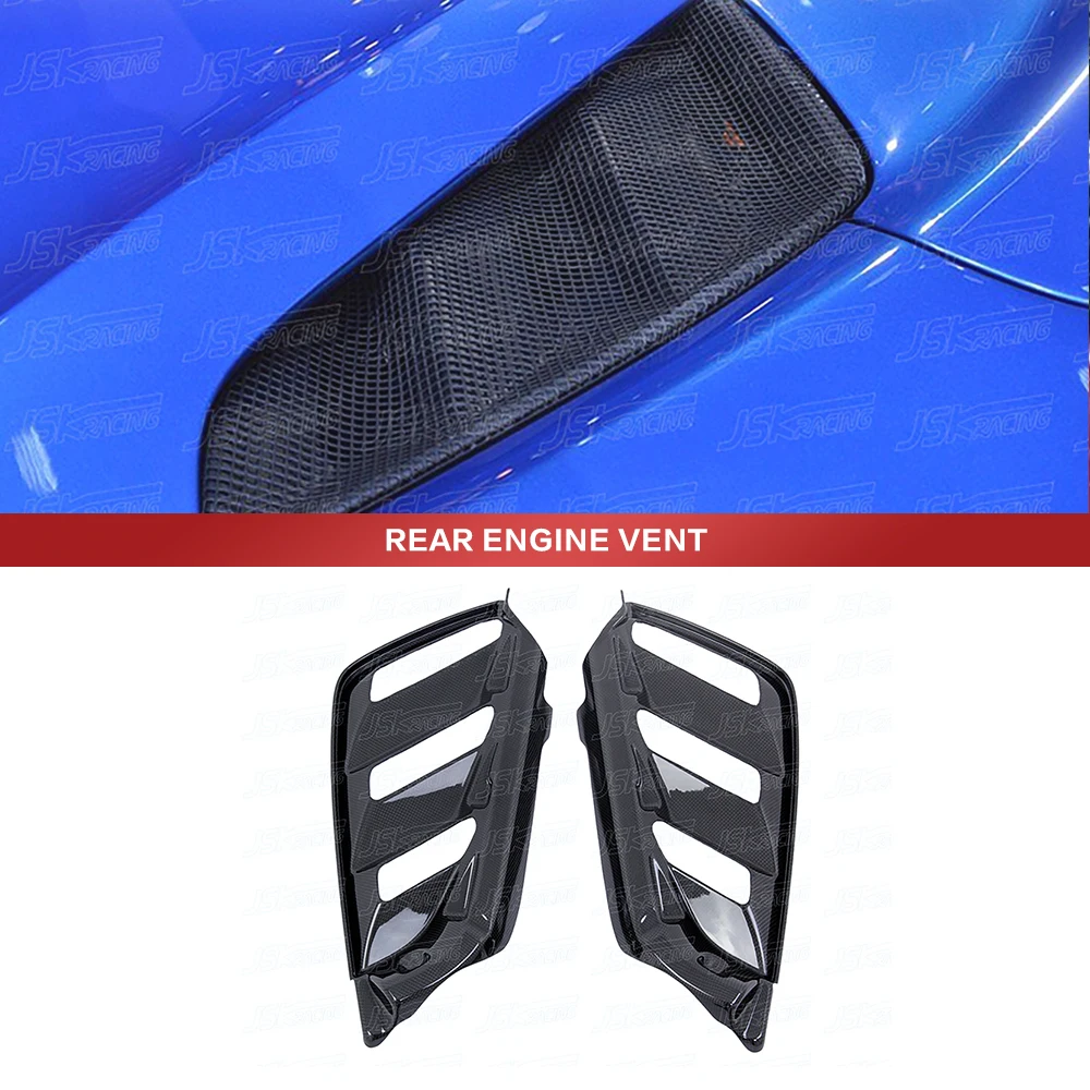 

Dry Carbon Fiber Rear Engine Vent For Ferrari 488 Spider 2015-2017