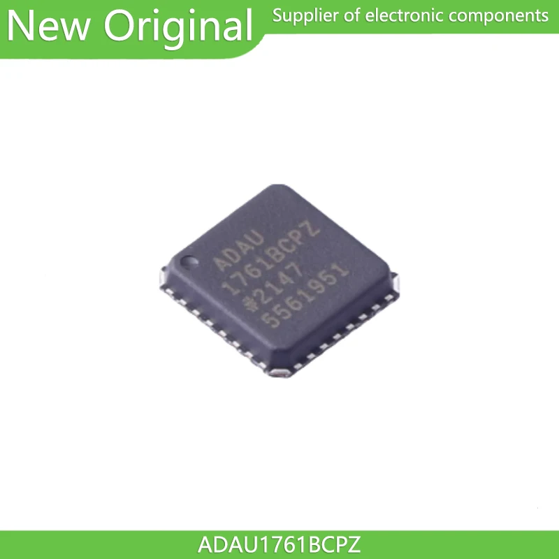 

(2-10PCS) 100%NEW ADAU1761BCPZ ADAU1761BCPZ-R7 1761BCPZ LFCSP32 Audio interface chip