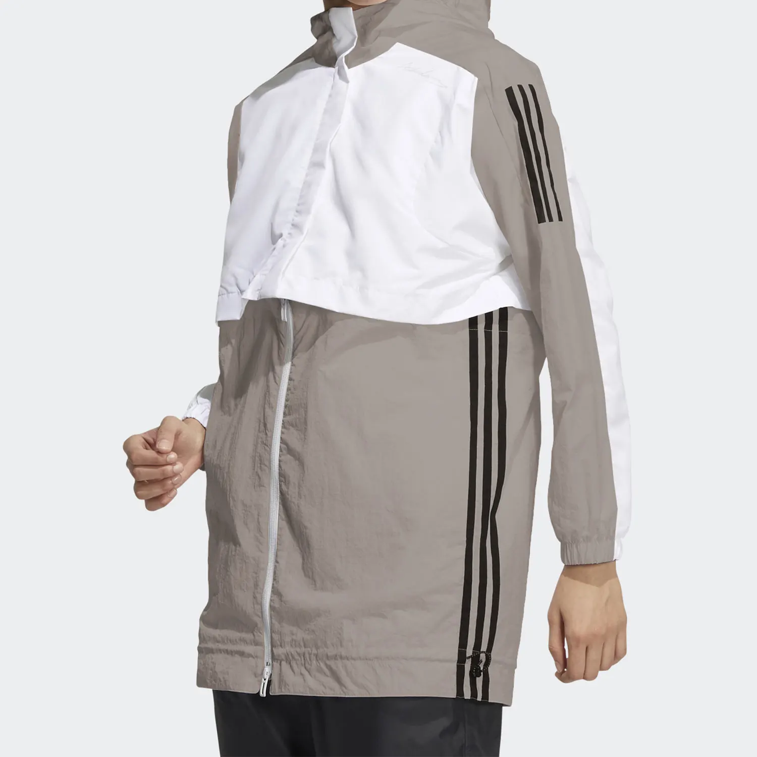 

Adidas подлинная сезонная новая женская свободная модная куртка с капюшоном HE9990