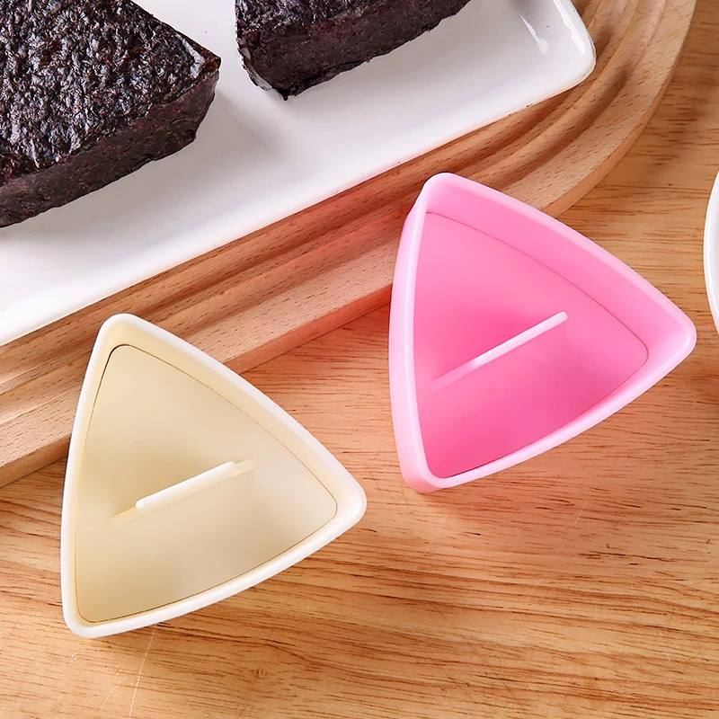 Diy Sushi Mold Onigiri Food Press Triangular Sushi Maker Mold Rice Pressing Tool Home Kitchen Bento Accessories Tools