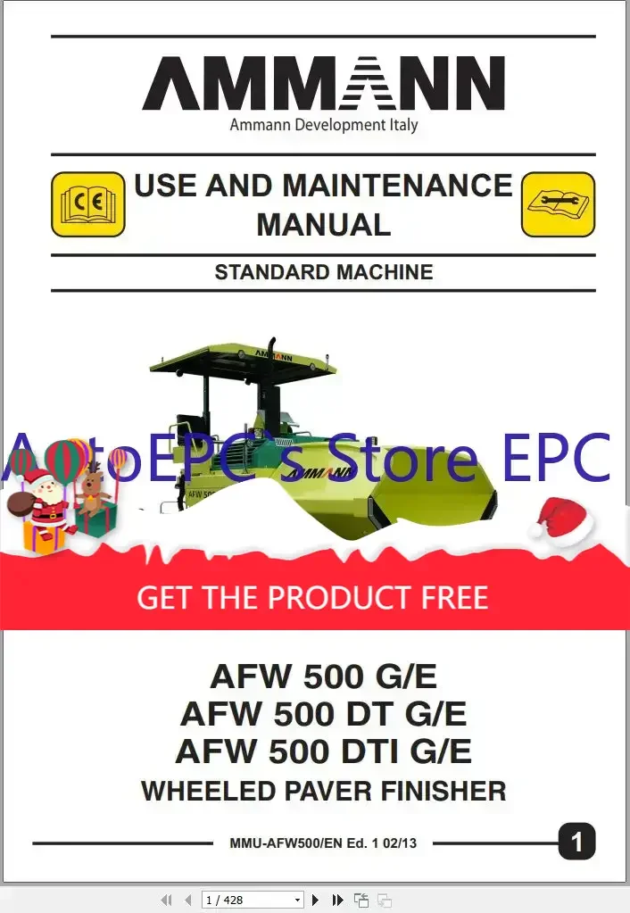 

AutoEPC Ammann Paver 2023, руководство по эксплуатации и руководство по эксплуатации, 12,3 ГБ PDF