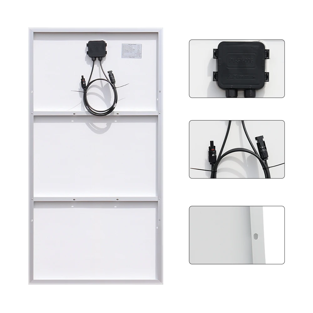 1000W Solar Panel China 18V Monocrystalline Silicon Waterproof 100W 200W 300W 400W Panel Solar Charging 12V Camping/Home/RV