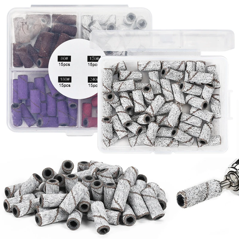 Mini Sand Ring Bearing Nail Polish Nail Polish Remover Manicure Grinding Tool To Remove Dead Skin Shaft Nails Nail Charms