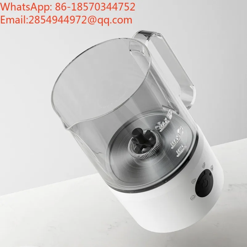 New Milk Foam Pot Automatic Transparent Acrylic Milk Foamer