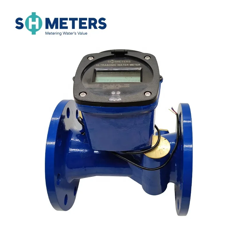 ductile iron 150mm 200mm ultrasonic sensor for water meter measurement