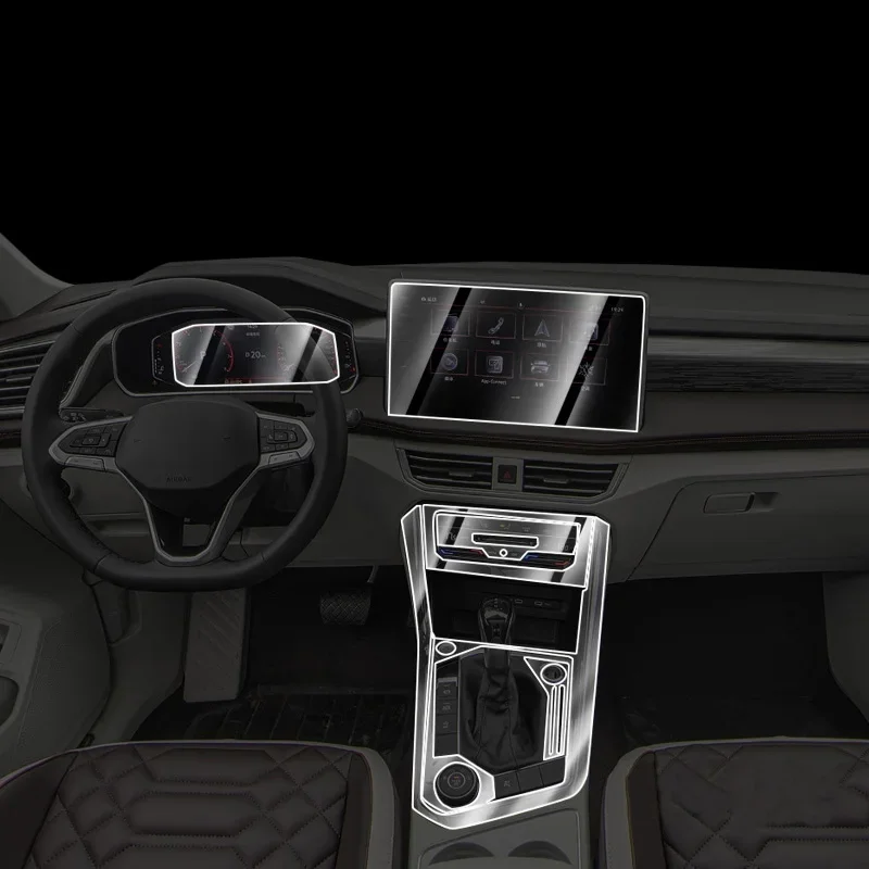 Прозрачная защитная пленка для Volkswagen VW Tayron 2023 TPU, аксессуары для автомобиля