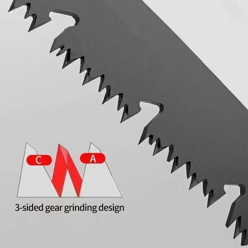 Scie à main pliante portative de jardinage, collier sectionnel, élagueur multifonctionnel, poignée Tok, outils pliables, exploitation forestière