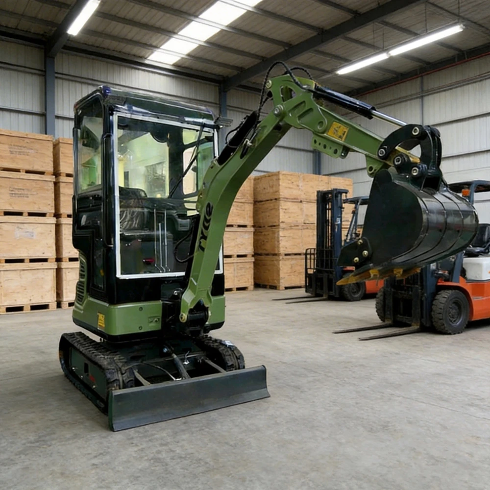 Mini Excavator With…