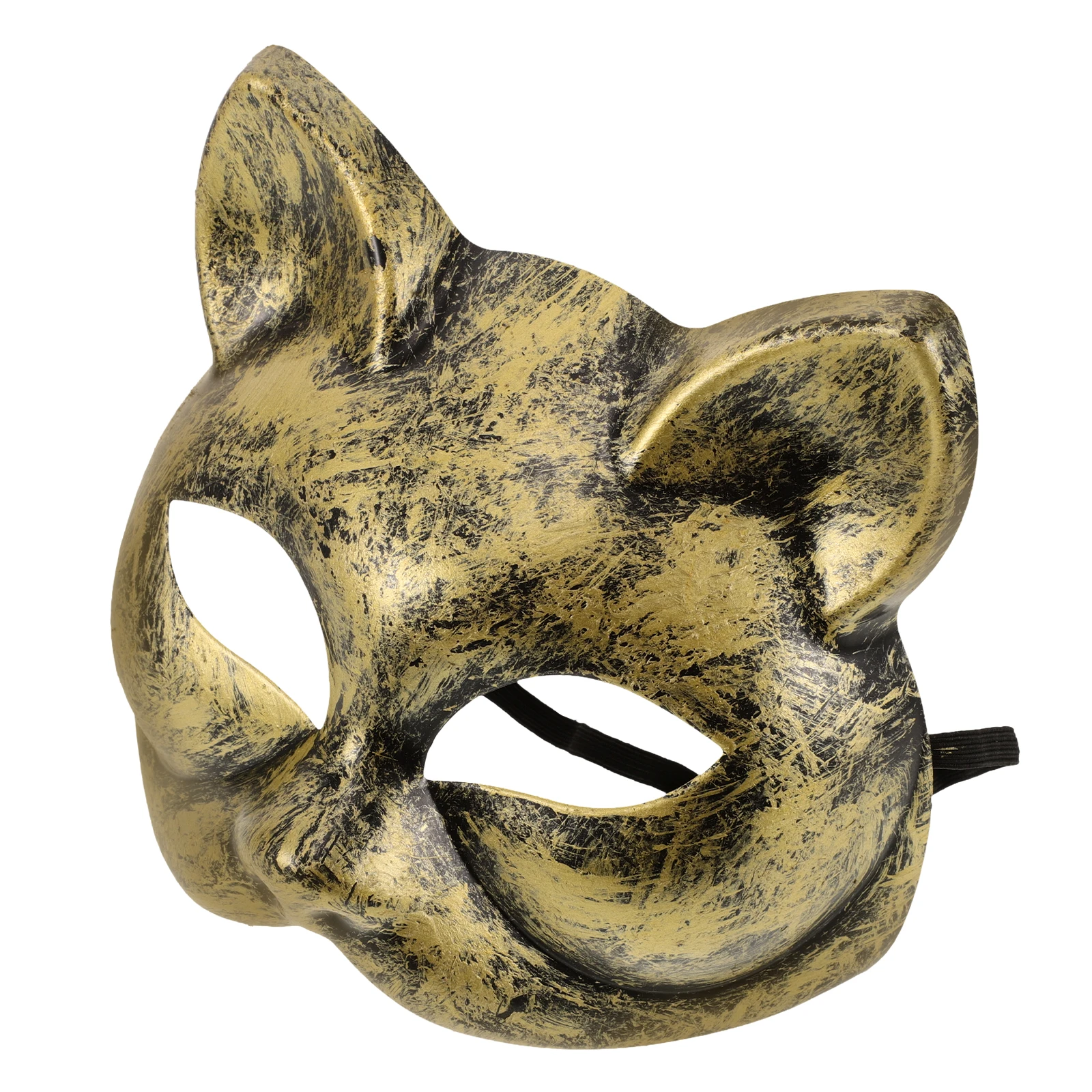 

Cat Face Mask Plastic Half Decoration Style Unique Party Favor Masquerade Costume Accessories Halloween Cartoon Animal Cosplay