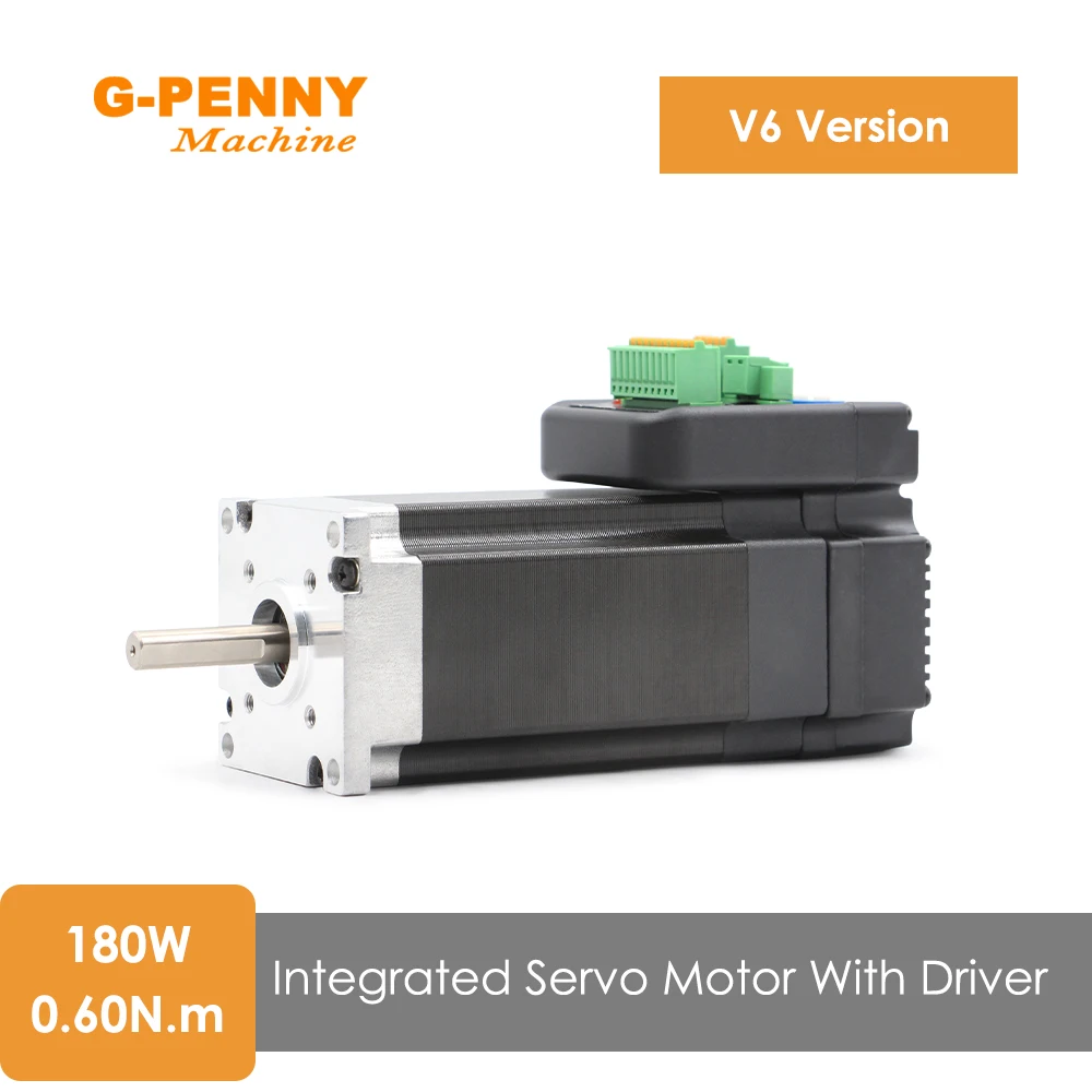 180W JMC Version-6 Servo motor with driver 0.60N.m 6A Mini Servo Motor & driver